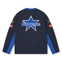 Supreme x Vanson L/S Navy Top (SS26)