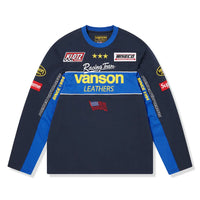 Supreme x Vanson L/S Navy Top (SS26)