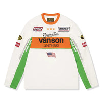 Supreme x Vanson L/S White Top (SS26)