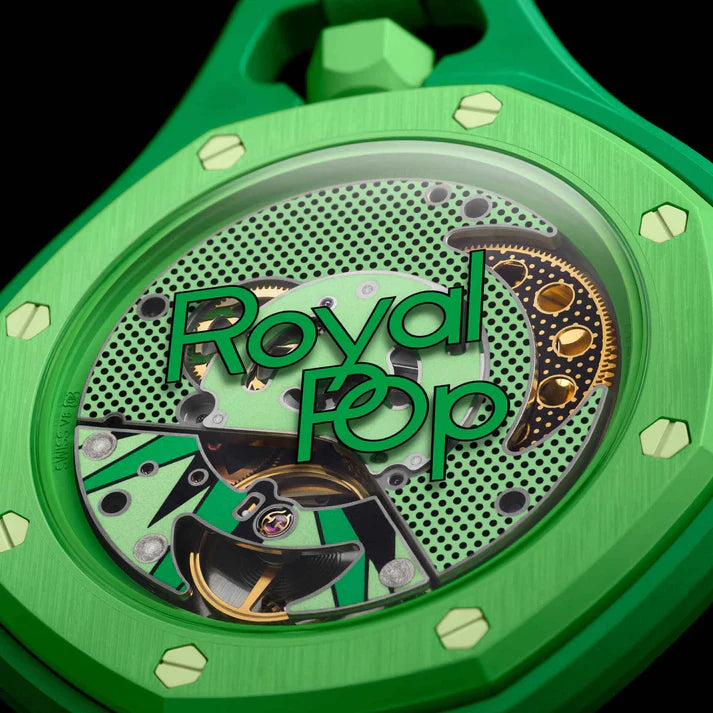 Swatch x Audemars Piguet Royal Pop 'GREEN EIGHT' (SSX03G100N)