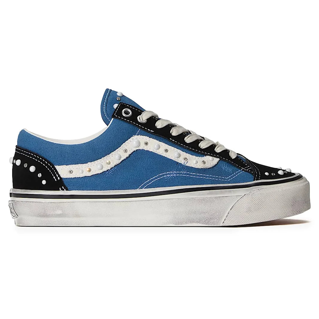 Vans Pearlised Navy Black Old Skool 36LX