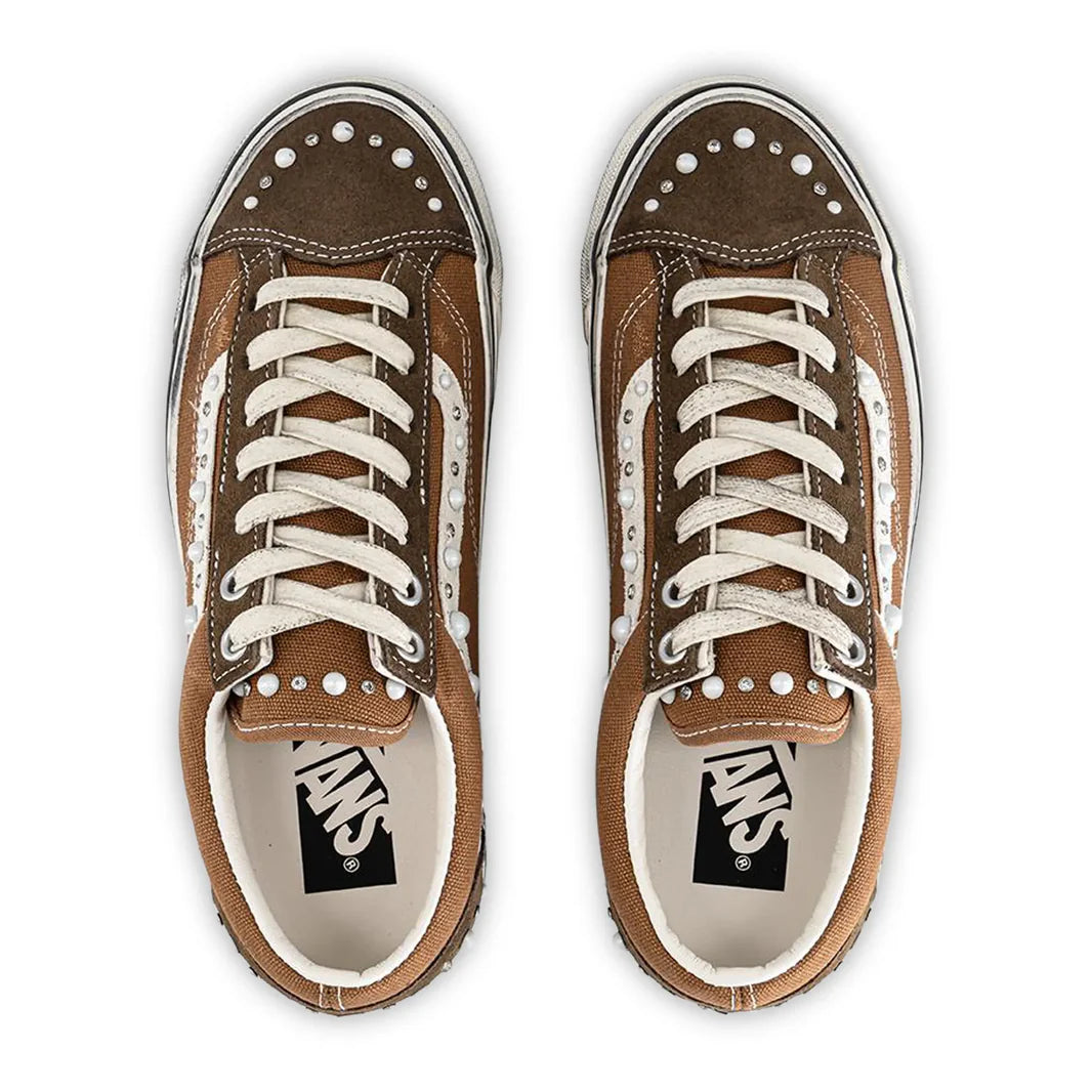 Vans Pearlised Pack Cocoa Brown Old Skool 36LX